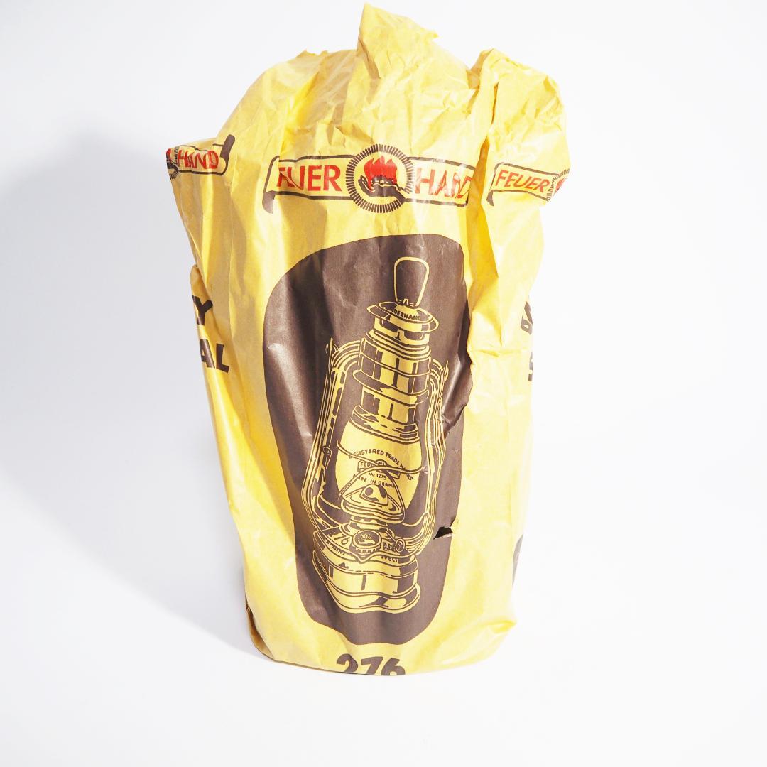 値下げ 新品 替え芯5本付き フュアーハンド ランタン 276 グレー