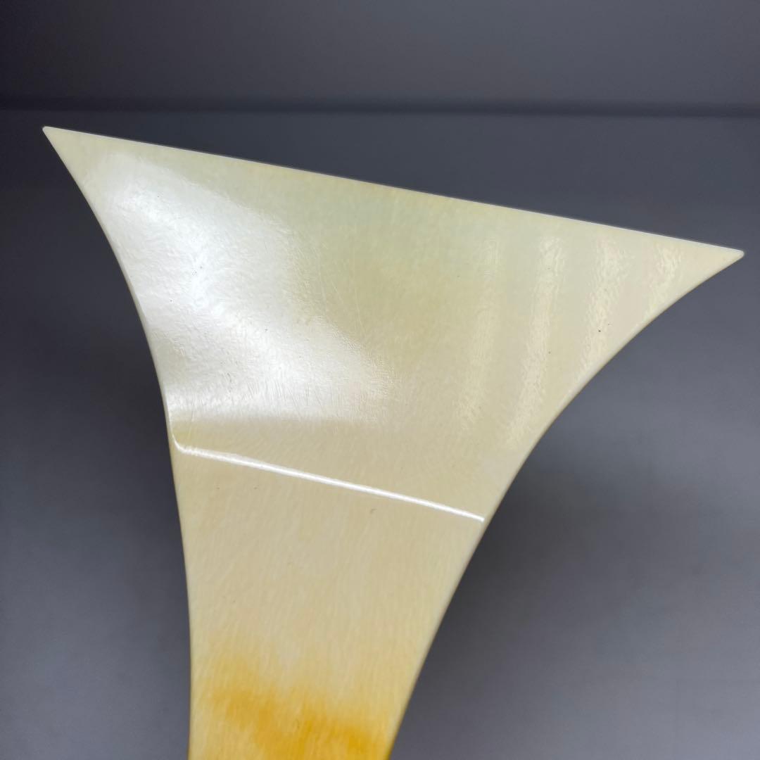 極上　津軽三味線　鉢　共箱　193g 22.2cm 東K8-0312☆2F