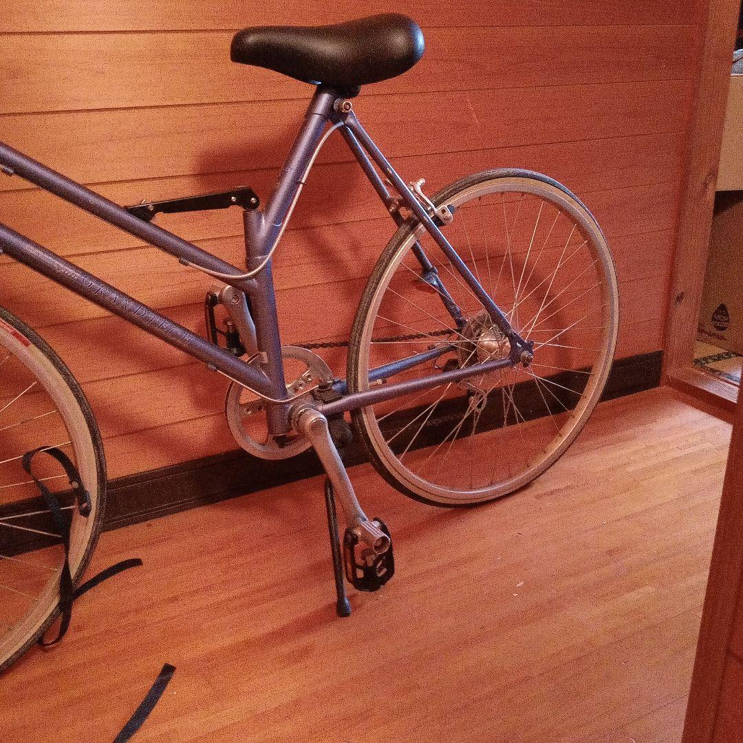 値下げ！ブリジストン 折り畳み式自転車 26?インチ グランドテク ブルー