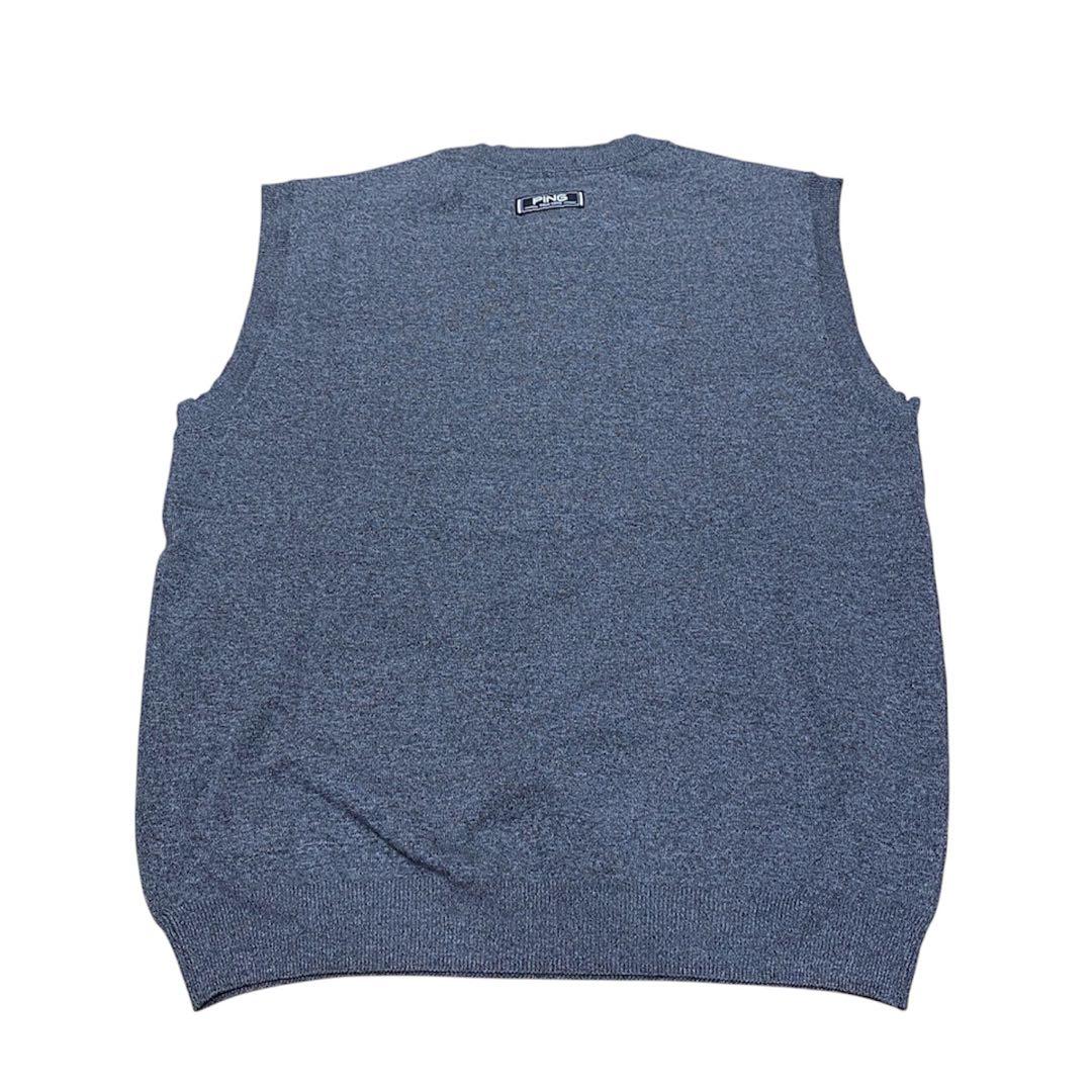 【未使用品】定価1.3万円PING クルーネックニットベスト