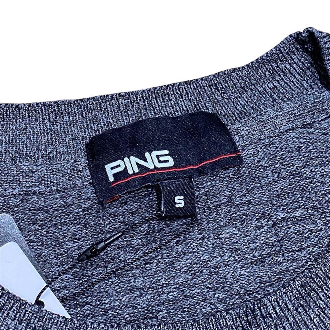 【未使用品】定価1.3万円PING クルーネックニットベスト