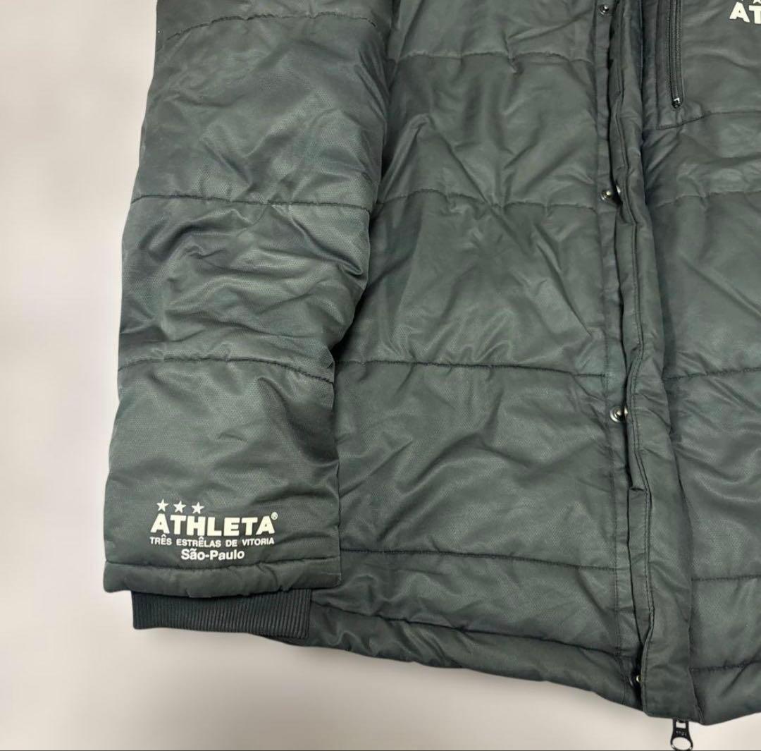 最終値下げATHLETA ブラック ダウンジャケット　L