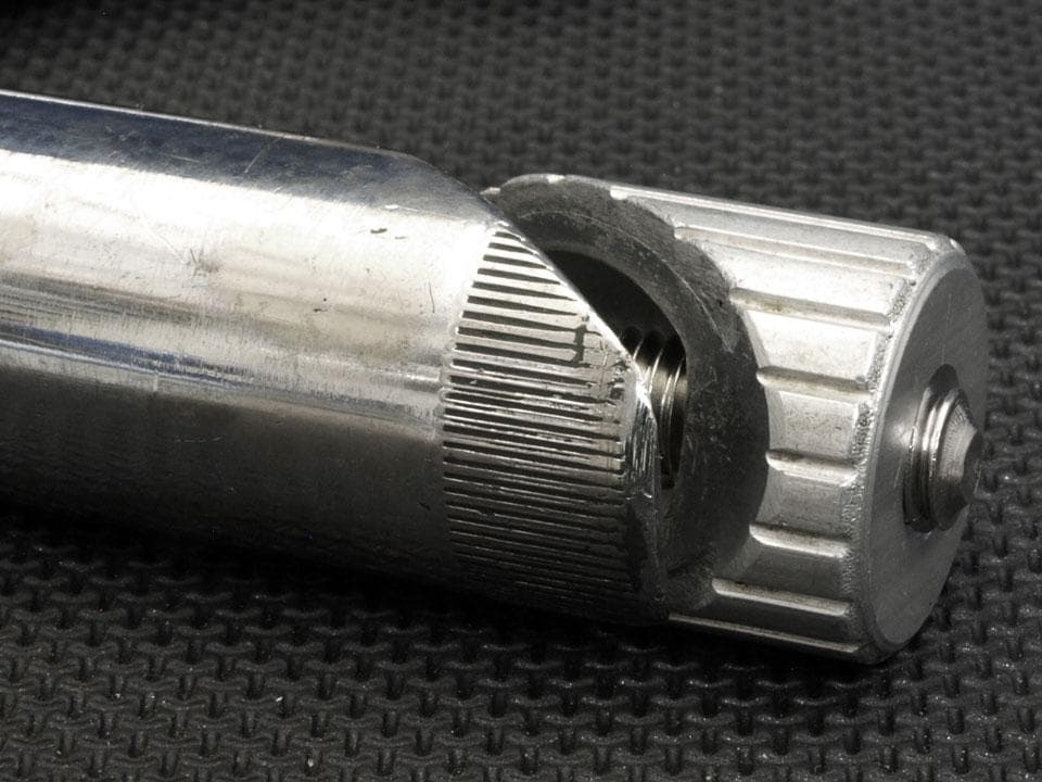 日東（NITTO）鉄ステム 110mm 58度 深曲がり 中古品
