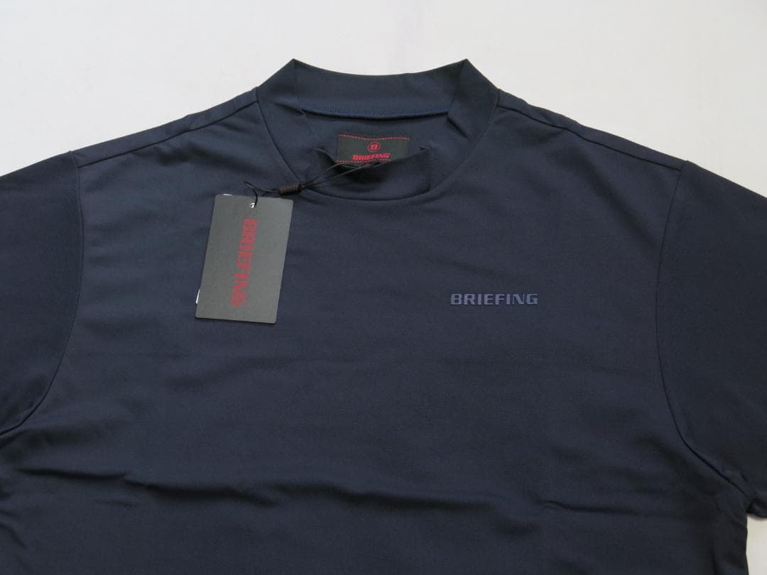 Ⓜブリーフィングゴルフ MEN'S MINI LOGO HIGHNECK RF