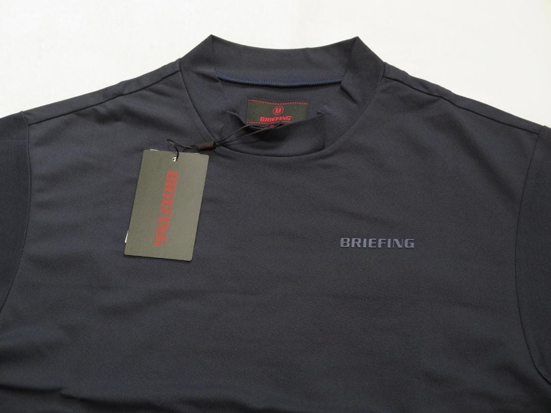 Ⓜブリーフィングゴルフ MEN'S MINI LOGO HIGHNECK RF