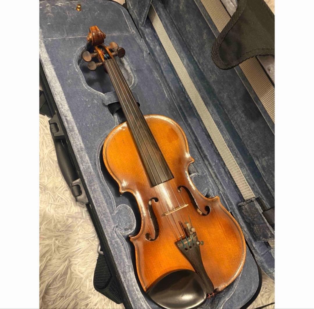 分数バイオリン　1/4サイズ　1958年製　鈴木バイオリン　弦楽器
