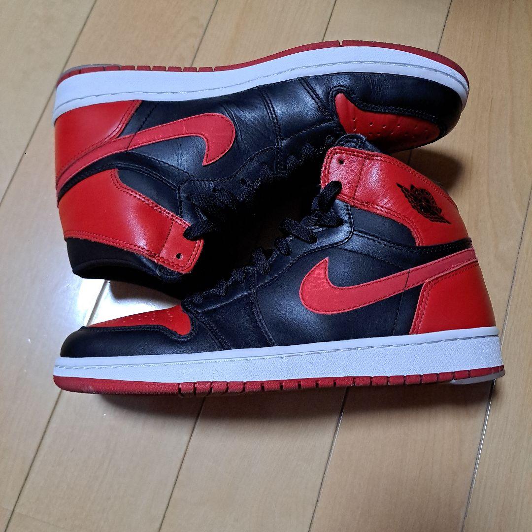 シューズ(男性用) air jordan 1 bred 2001