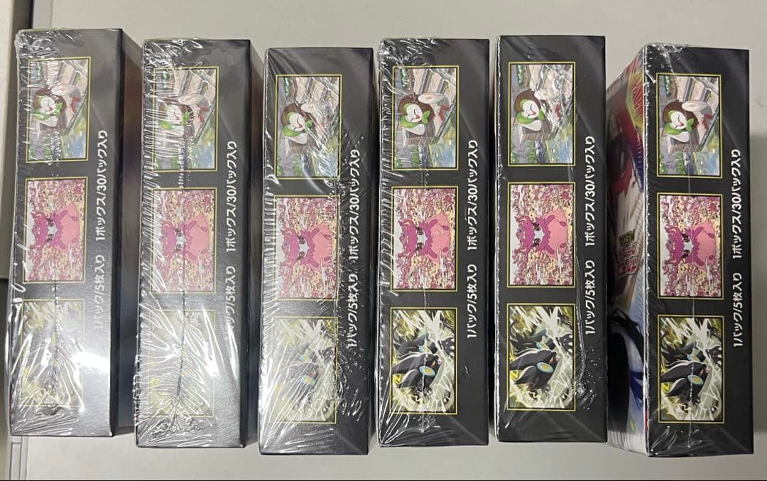 ポケモンカードゲーム ムニキスゼロ シュリンク付き6BOX