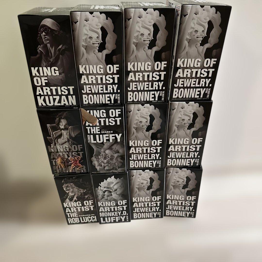 ワンピースKING OF ARTIST フィギュア12個セット