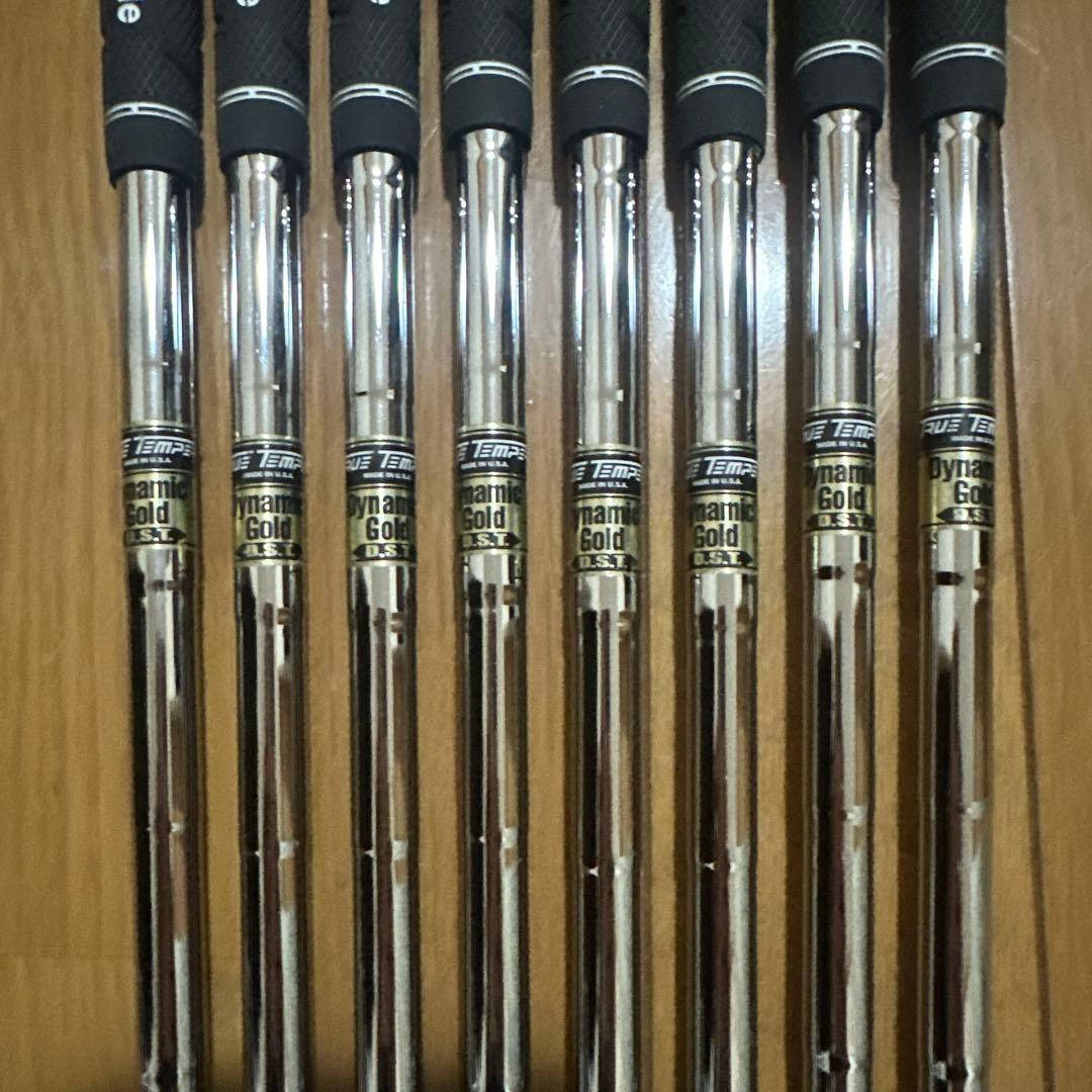 Dynamic Gold S200 ＤＳＴ スチールシャフト 8本セット
