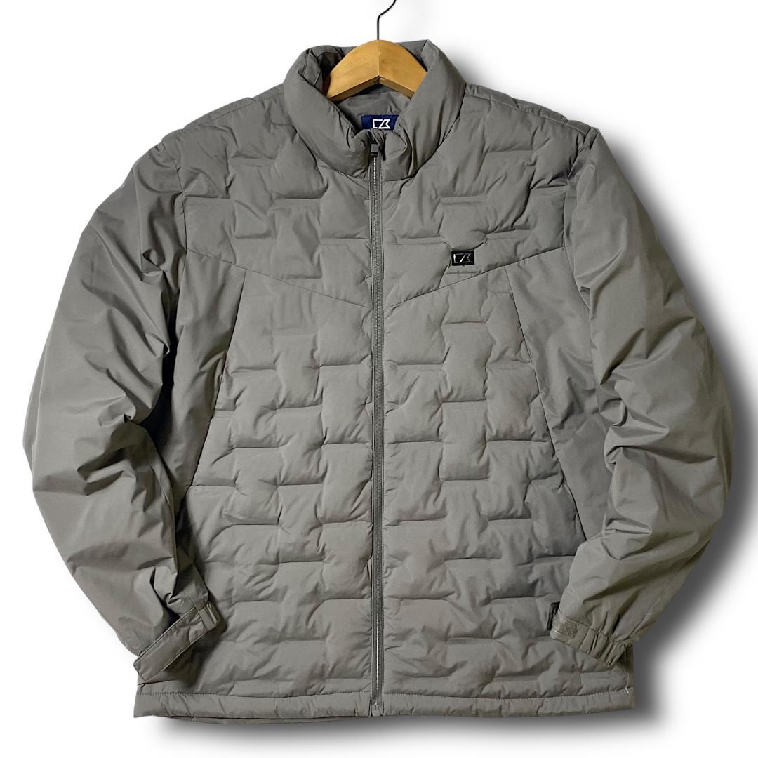 M カッターアンドバック 定2.5万 圧着加工 中綿ジャケット ブルゾン BE