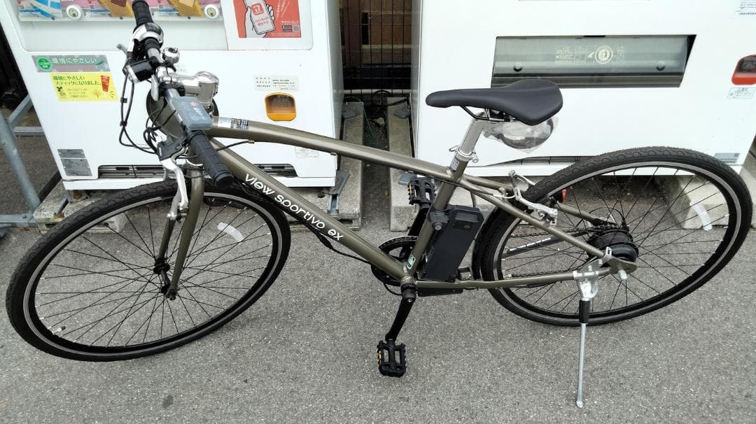 丸石サイクル ビュースポルティーボ ex 700×32C ブラウン 新品・訳あり