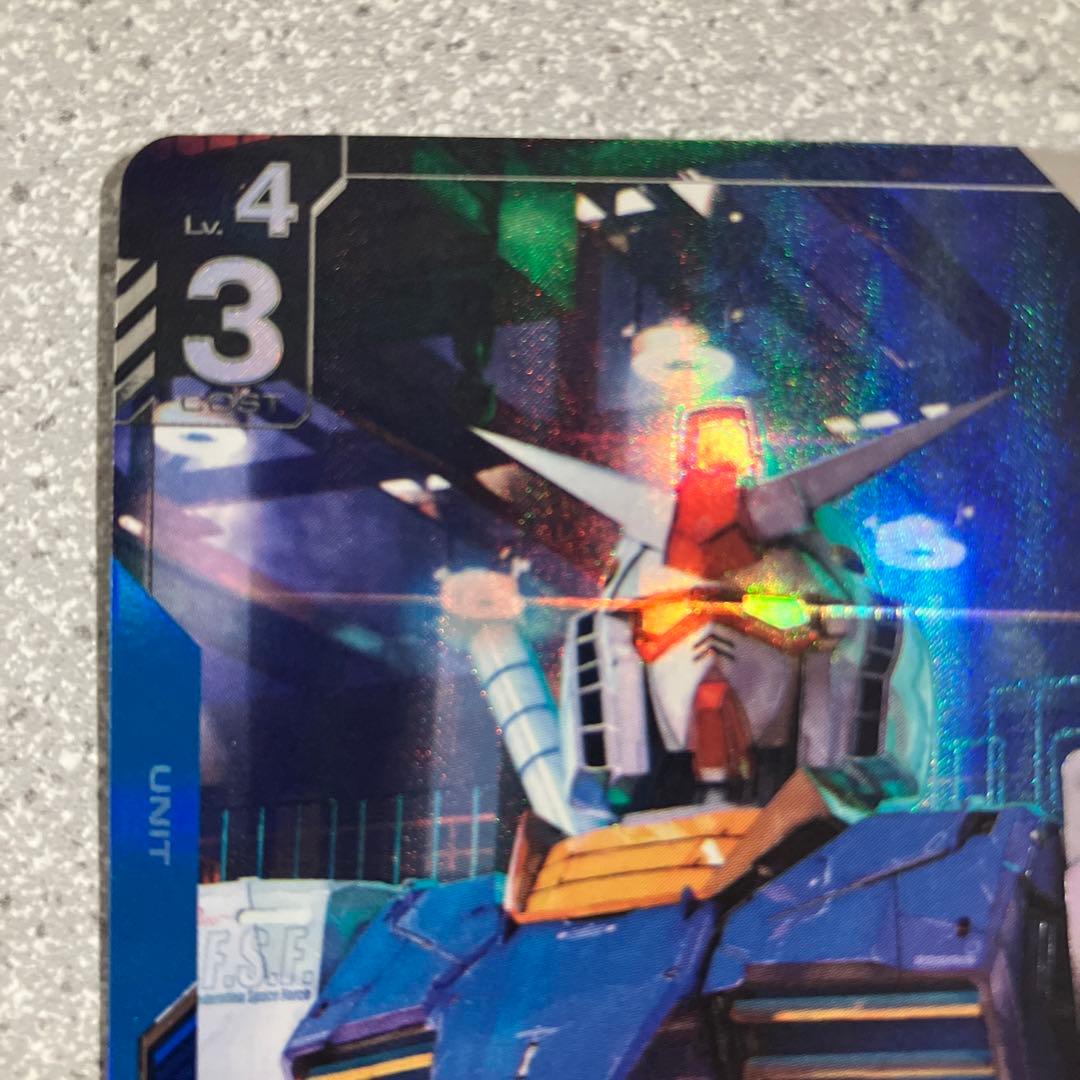 ☆ガンダムカードゲーム☆ガンダム☆RX-78-2☆パラレル☆未使用☆β版☆