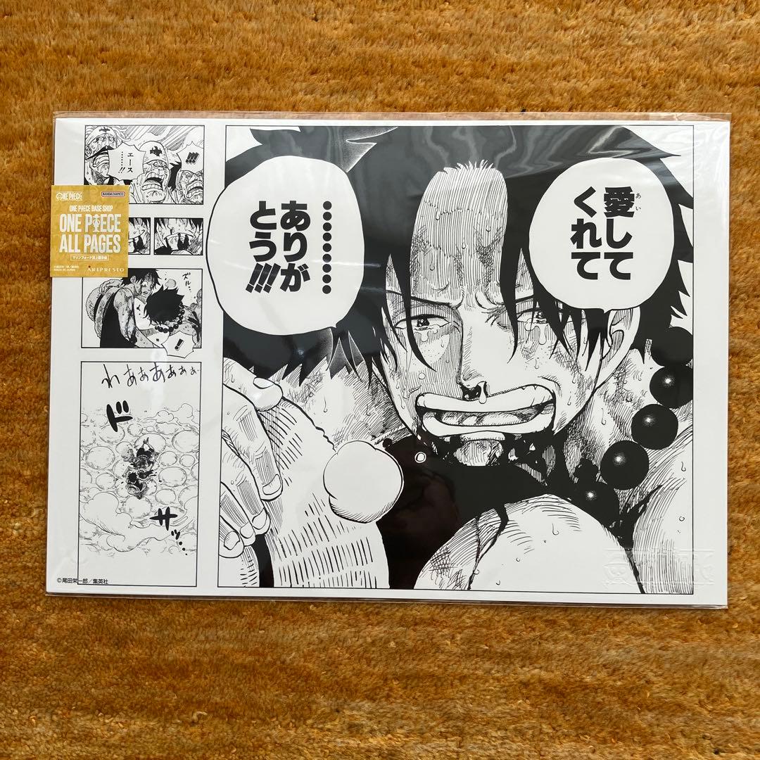 ONE PIECE BASE SHOP ALL PAGES 3枚まとめ売り