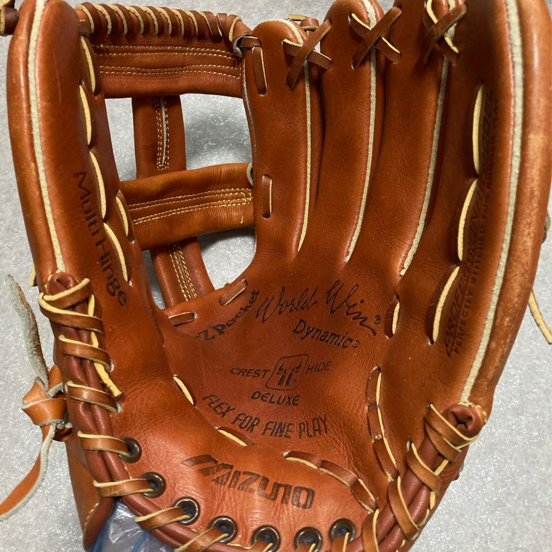 美津濃 青カップ ミズノ 一般 大人用 軟式 野球 グローブ グラブ 激レア品