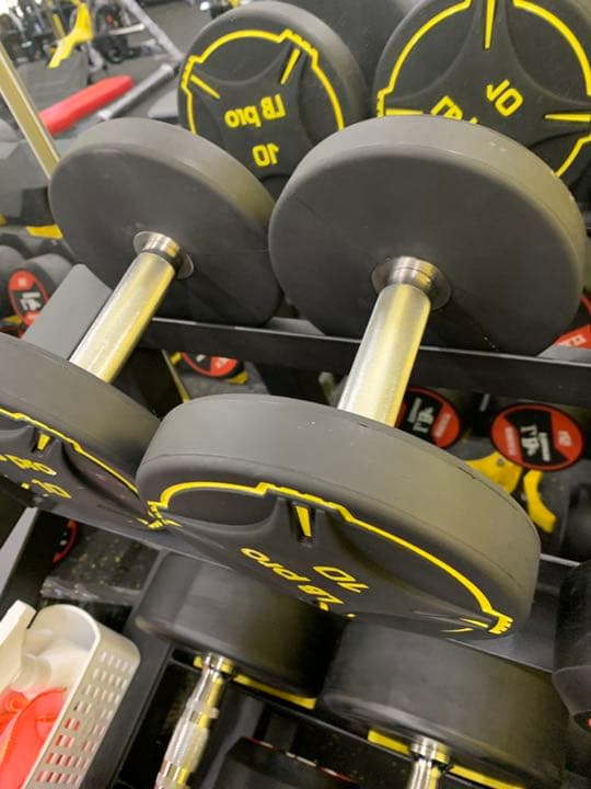 TPUダンベル　40kg 2個