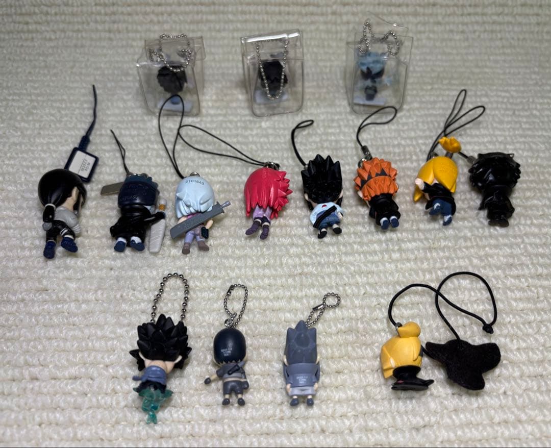 ナルト NARUTO 15点 まとめ PAKUPAKU ストラップ キーホルダー