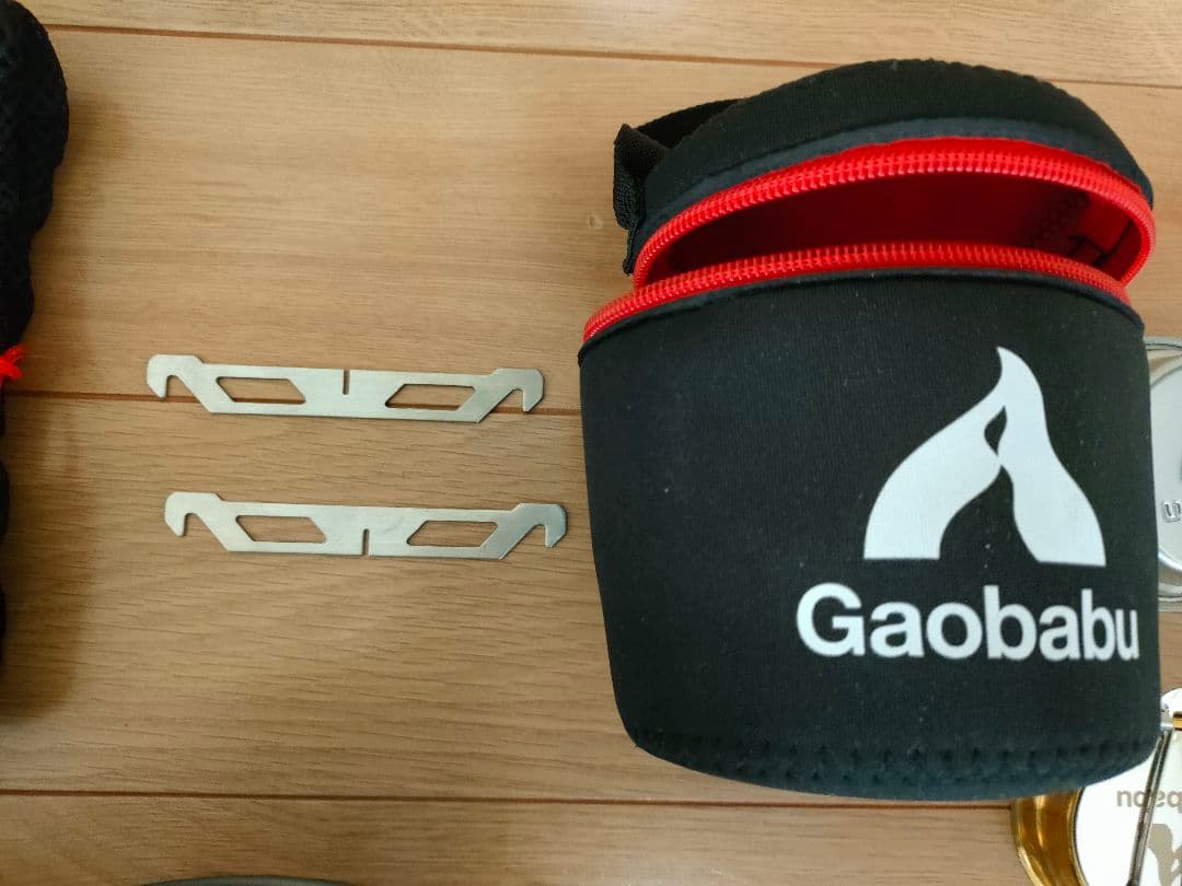 ガオバブ Gaobabu チタンクッカー キャリボ風防 ＋ 固形燃料ツールセット