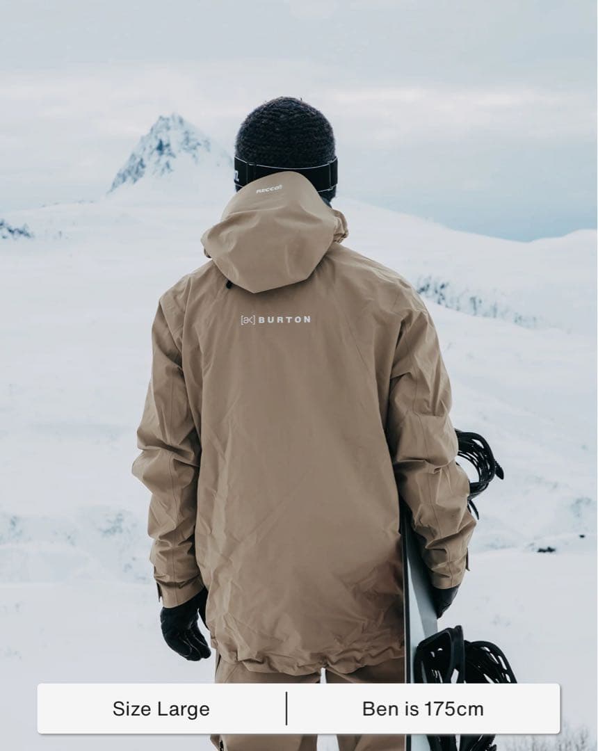 スノーボード Men's Burton ak Acamar 3L Jacket