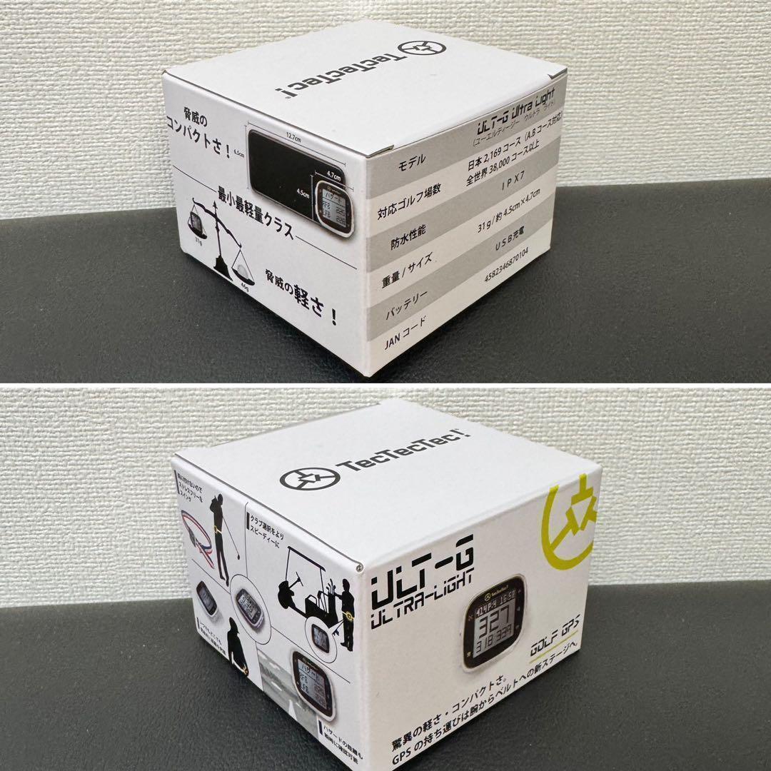 新品　テックテックテック ゴルフGPS距離計 ULT-G Ultra Light