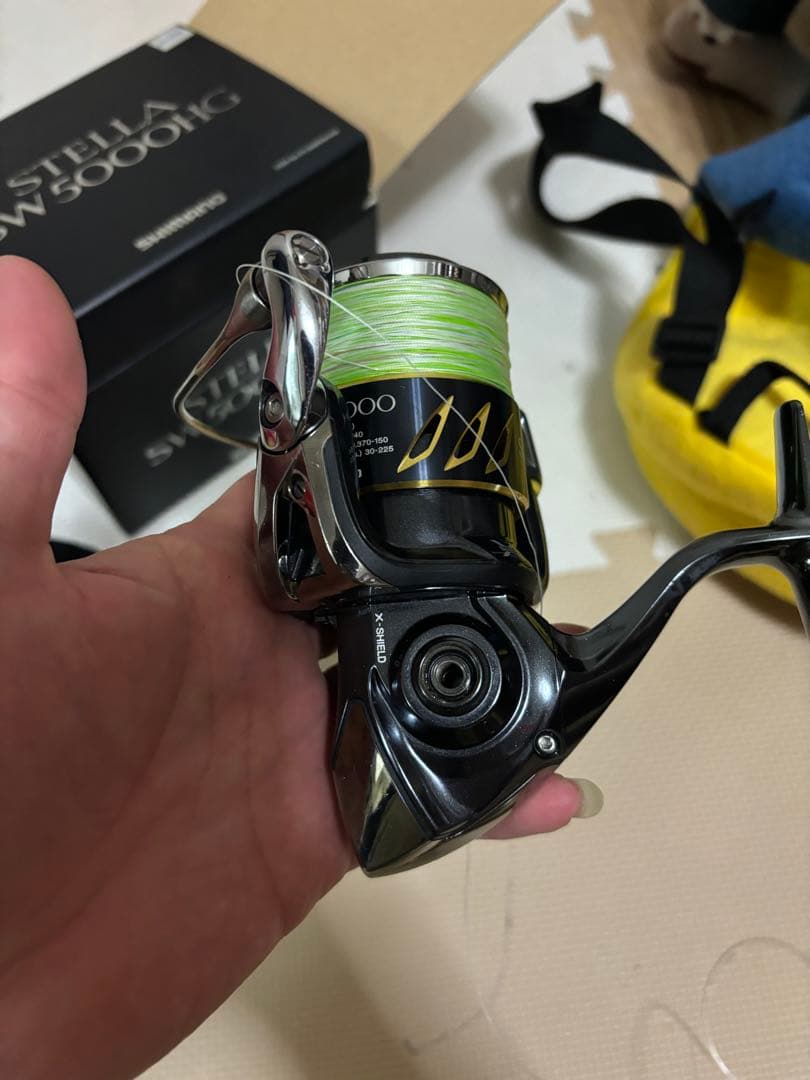 13STELLA sw5000hg スピニングリール