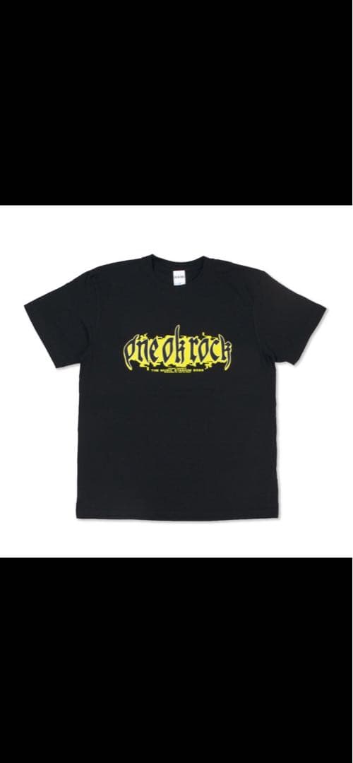 ONE OK ROCK 2026 Tシャツ Mサイズ　黄色