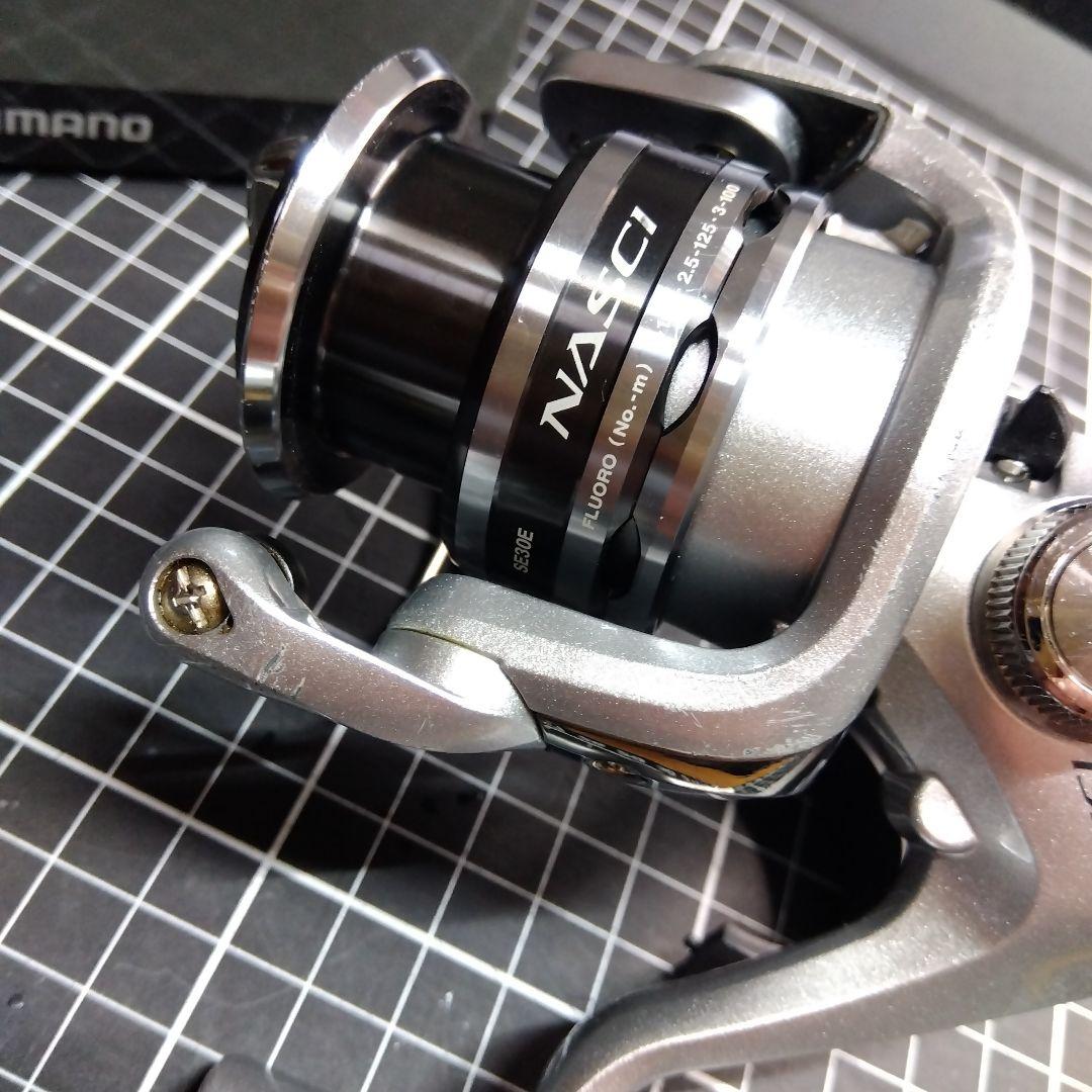 SHIMANO NASCI 2500 スピニングリール（アブのリール付き）