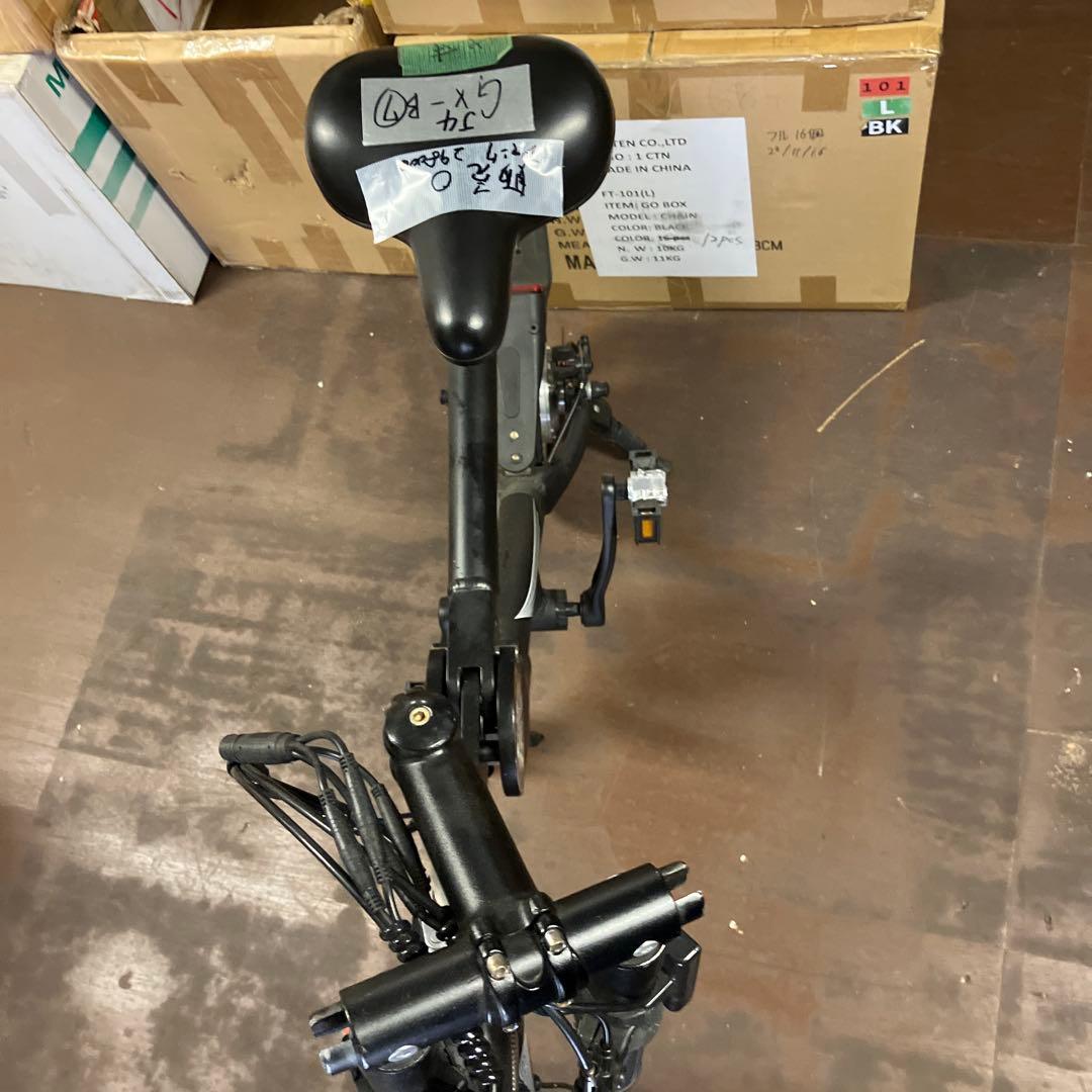 ジャンク品 折りたたみ電動アシスト自転車 BORNTORUN GX 折畳 J4