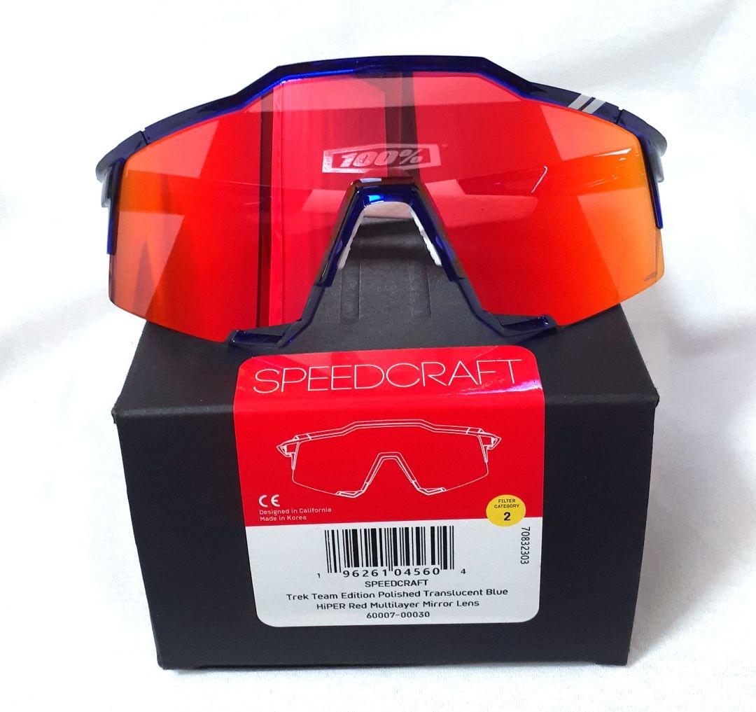 100% SPEEDCRAFT トレックチーム ワンハンドレッド サングラス