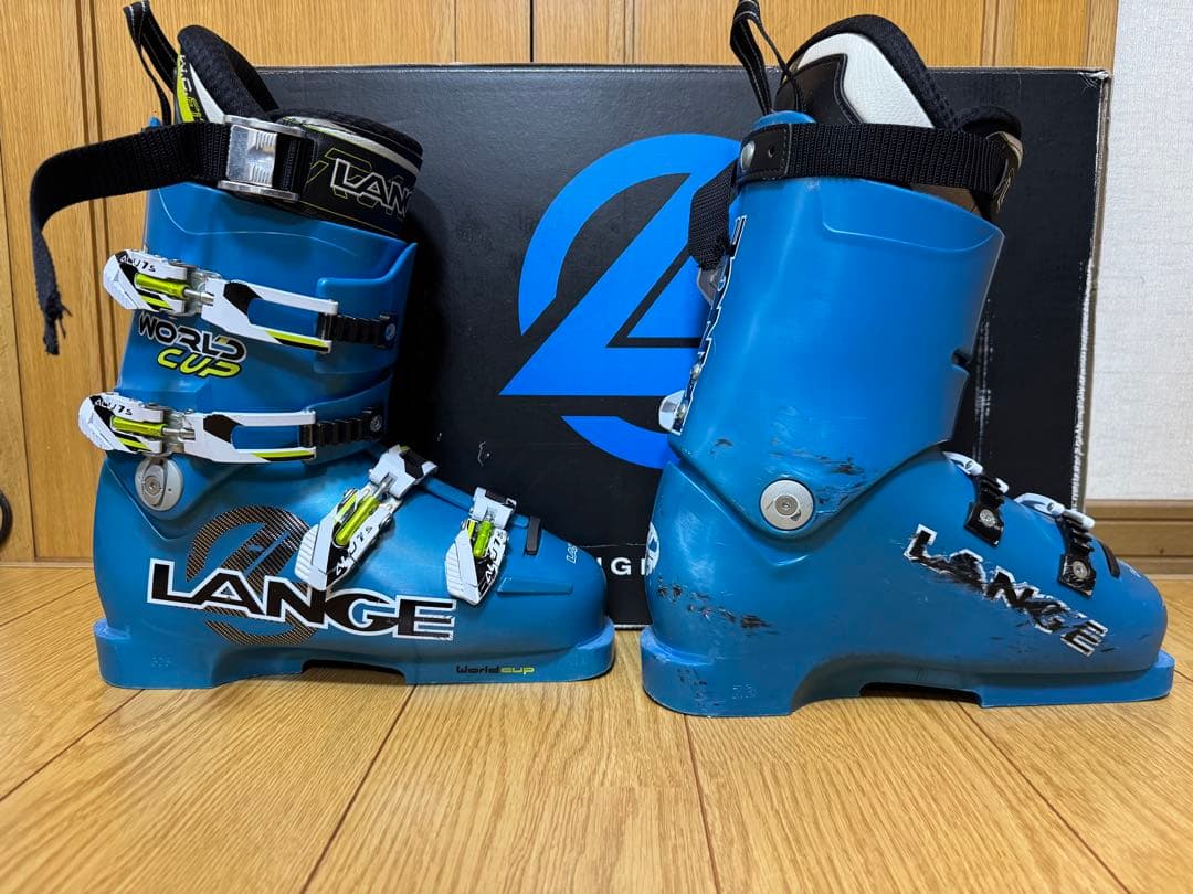 【良品】LANGE WORLD CUP ZB スキーブーツ 27.5センチ