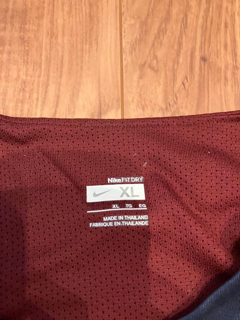 NIKE アーセナル 07-08 アウェイユニフォーム ボルドー古着　ビンテージ