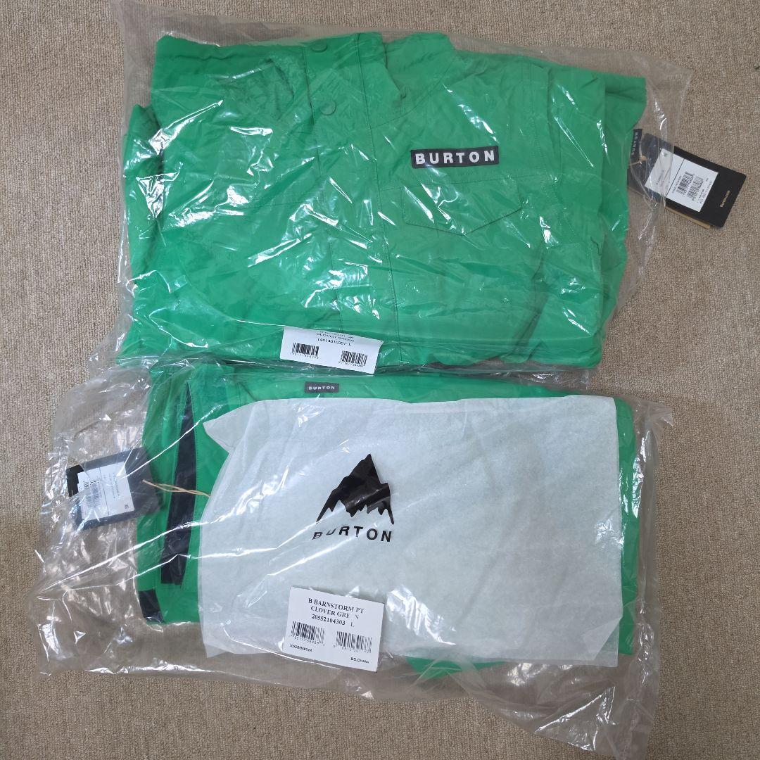 BURTON バートン キッズ スキーウェア スノボウェア 上下セット L 新品