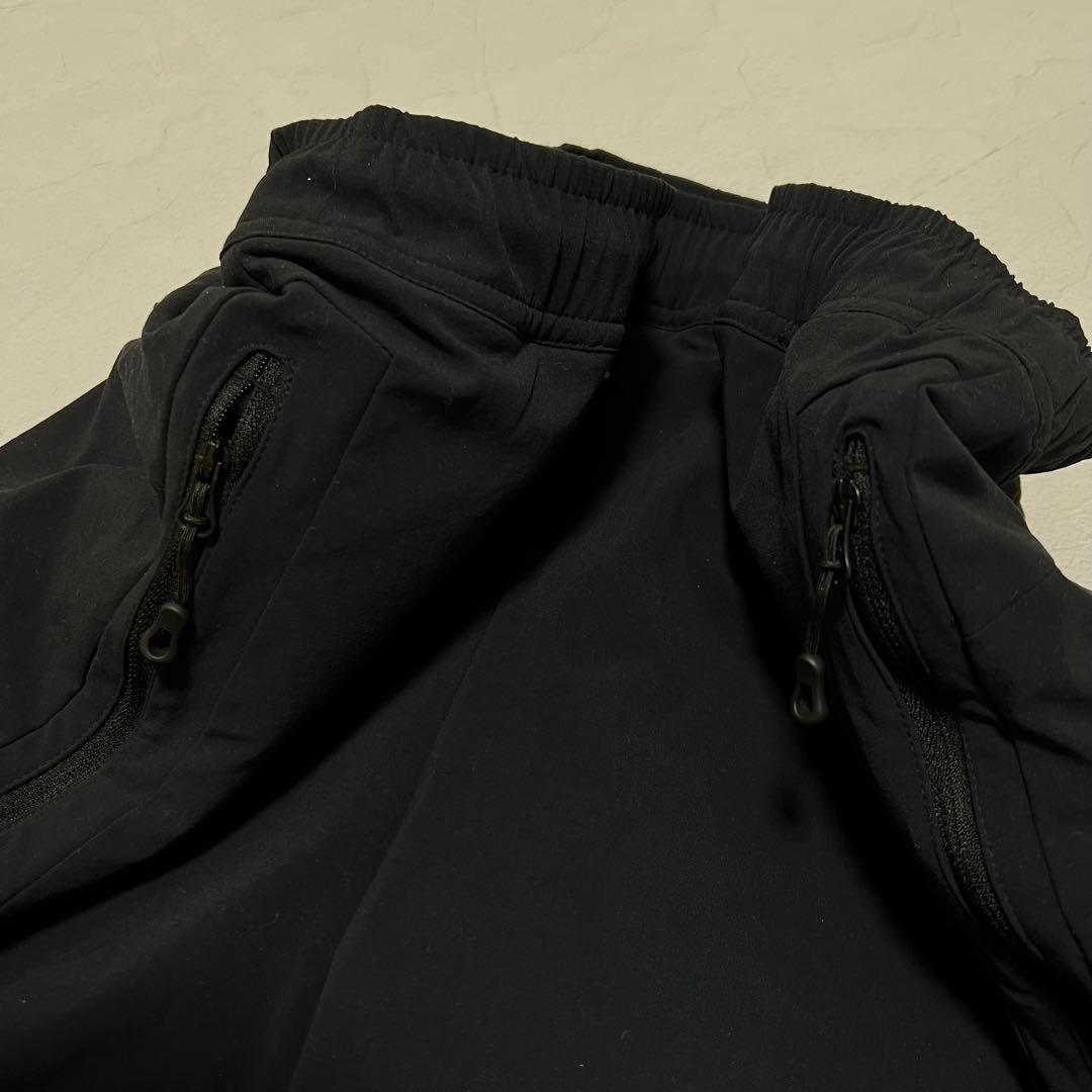 希少XL F.C.R.B. LYCRA セットアップ 黒 ティファニーブルー