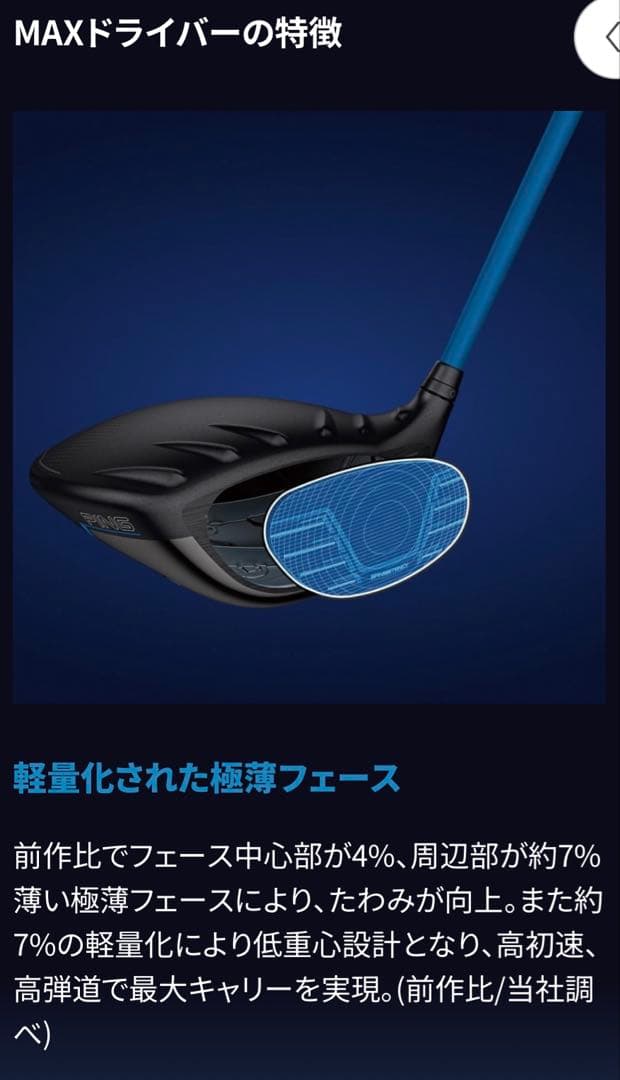 【新品未使用】　PING ピン　G440 MAX ドライバー ALTA J CB
