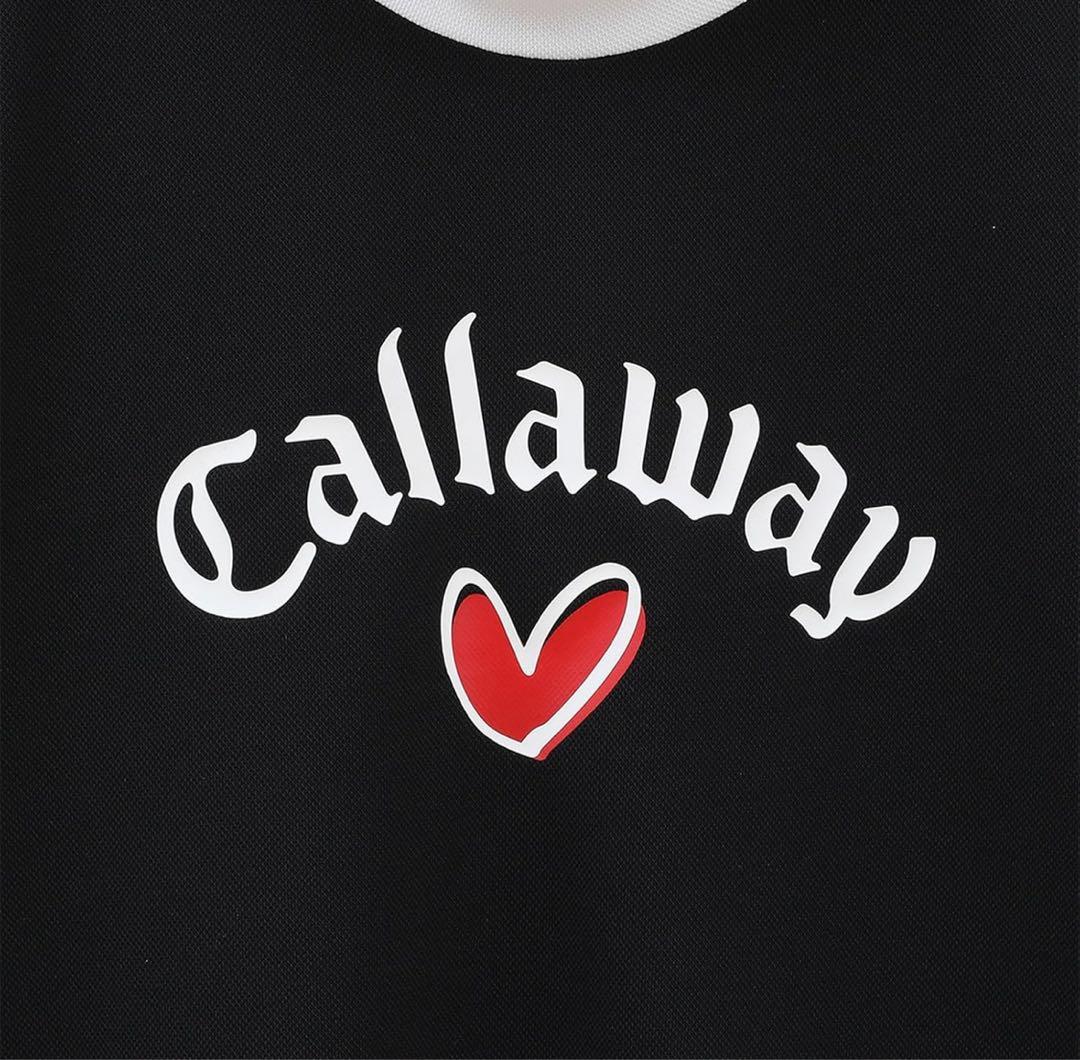 【ブラックM】 Callaway キャロウェイ レディース 半袖 シャツ