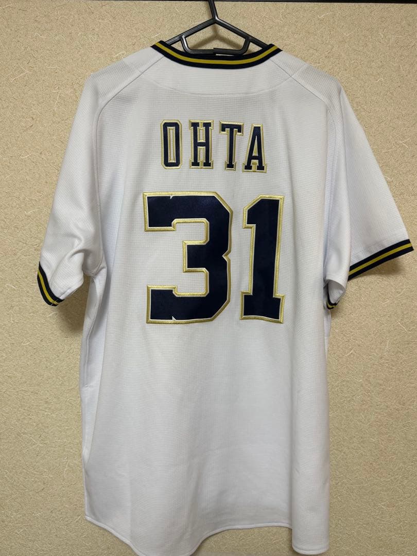 オリックス 太田椋 ホーム ユニフォーム 旧背番号 31