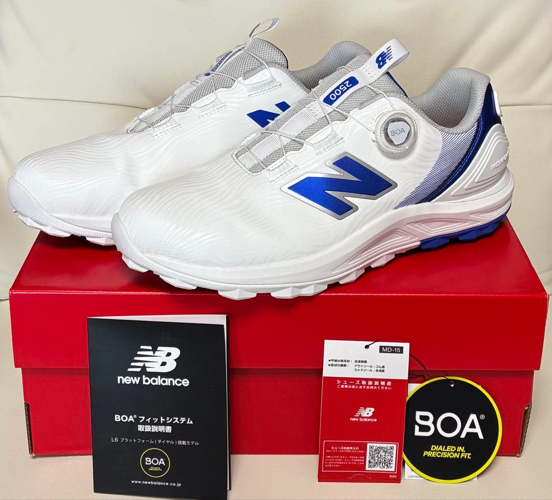 New BalanceゴルフシューズBOAフィットシステム2026年モデル