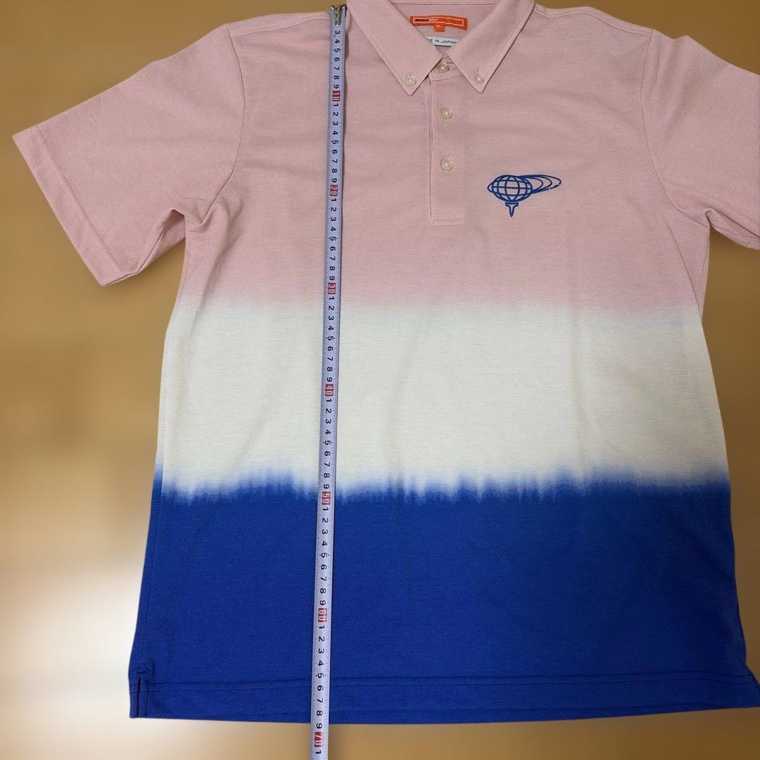 BEAMS GOLF ビームス　ゴルフ　グラデーション ポロシャツ 日本製　美品