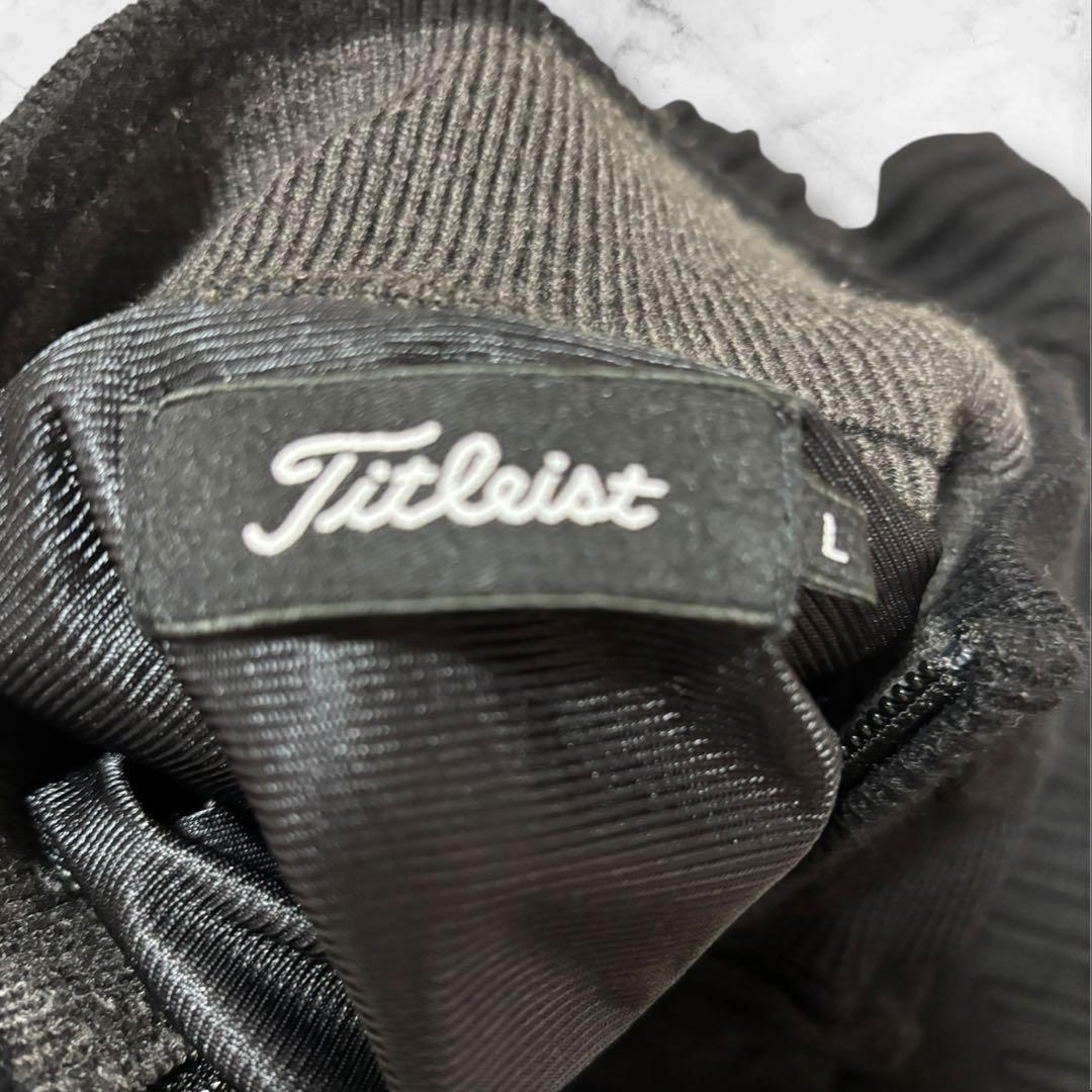 Titleist 黒 ジップアップ　ジャケット Lサイズ　タイトリスト　アウター
