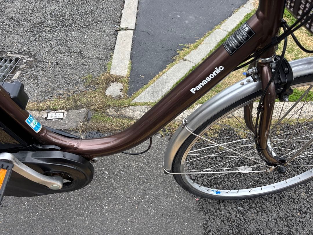 004中古 Panasonic電動アシスト自転車　12Ah 大阪