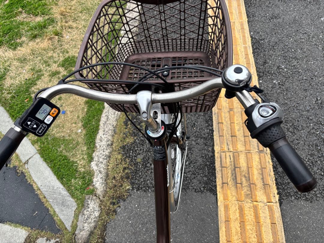 004中古 Panasonic電動アシスト自転車　12Ah 大阪
