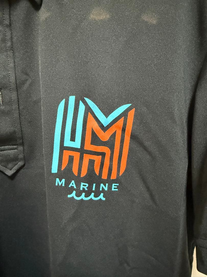 MUTE MARINE ブラック ポロシャツ サイズ7