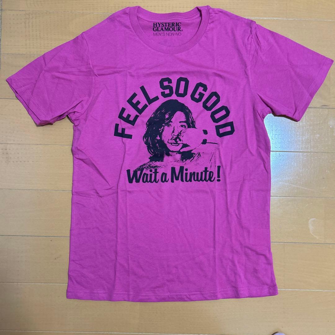 キムタクの写真集のHYSTERIC GLAMOUR ピンク Tシャツ