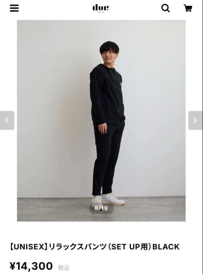due.golf☆セットアップ
