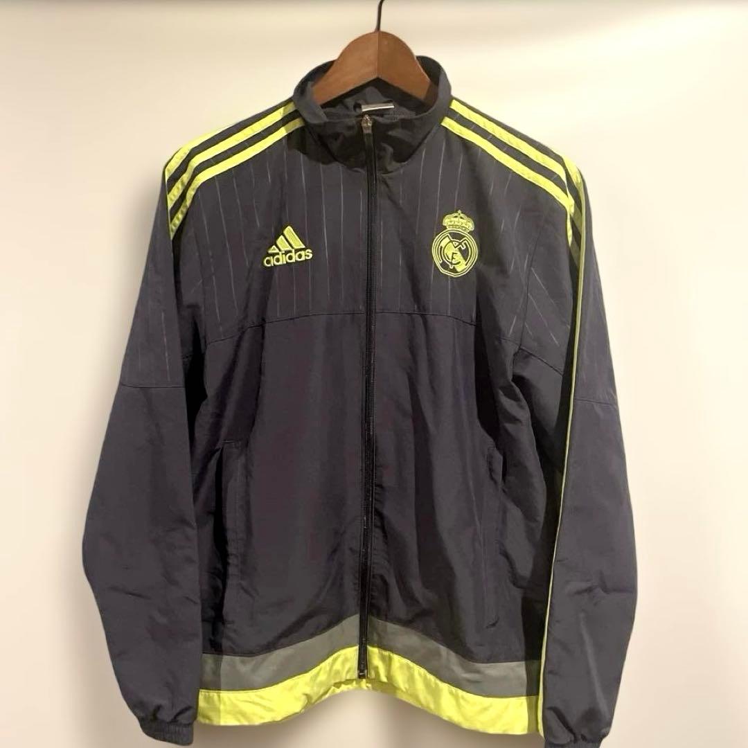 美品!adidas Real Madrid ピステ上下セットアップ　Mサイズ