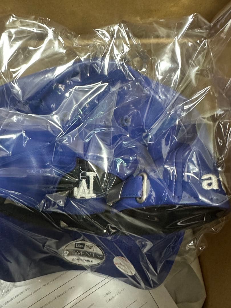 応援グッズ NEW ERA 920 DODGERS WET LEATHER