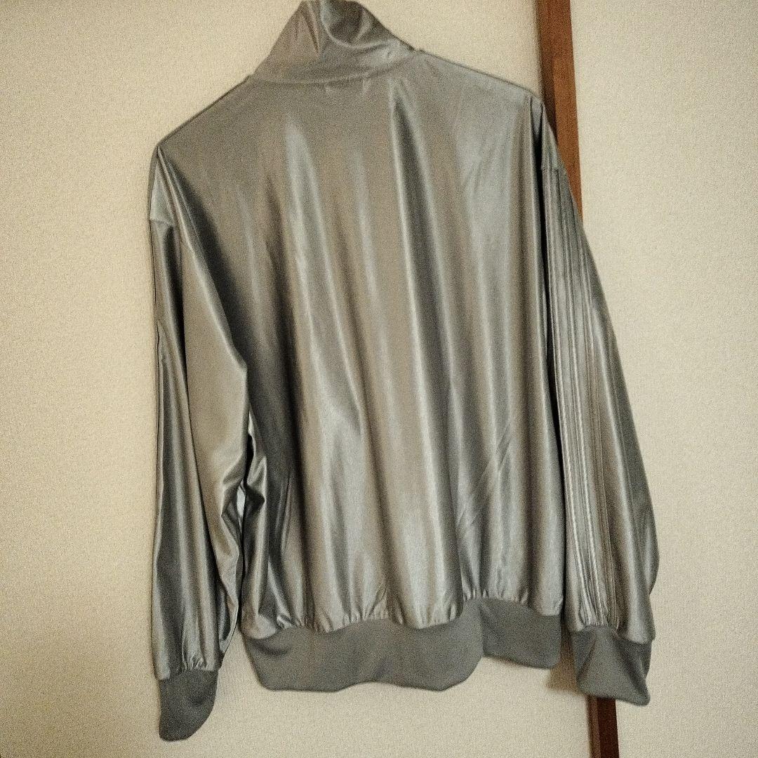adidas ファイヤーバード　シルバー ジャージジャケット M