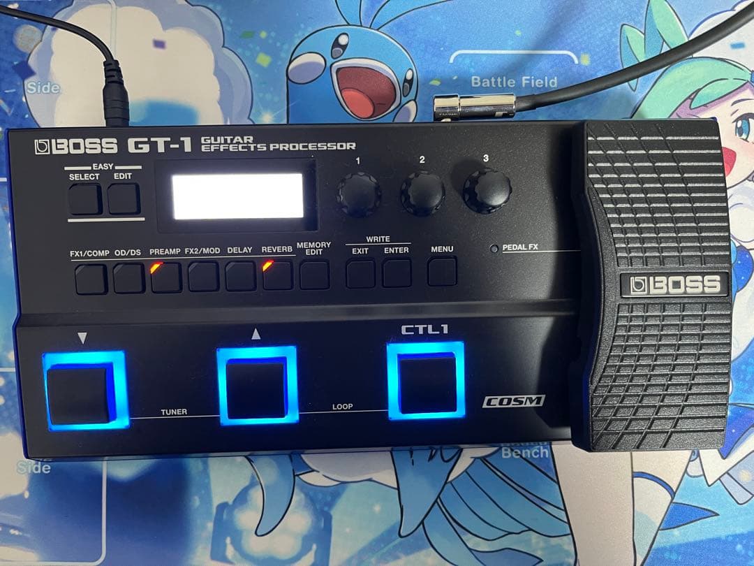《動作確認済み》BOSS GT-1/取り扱い説明書・箱有