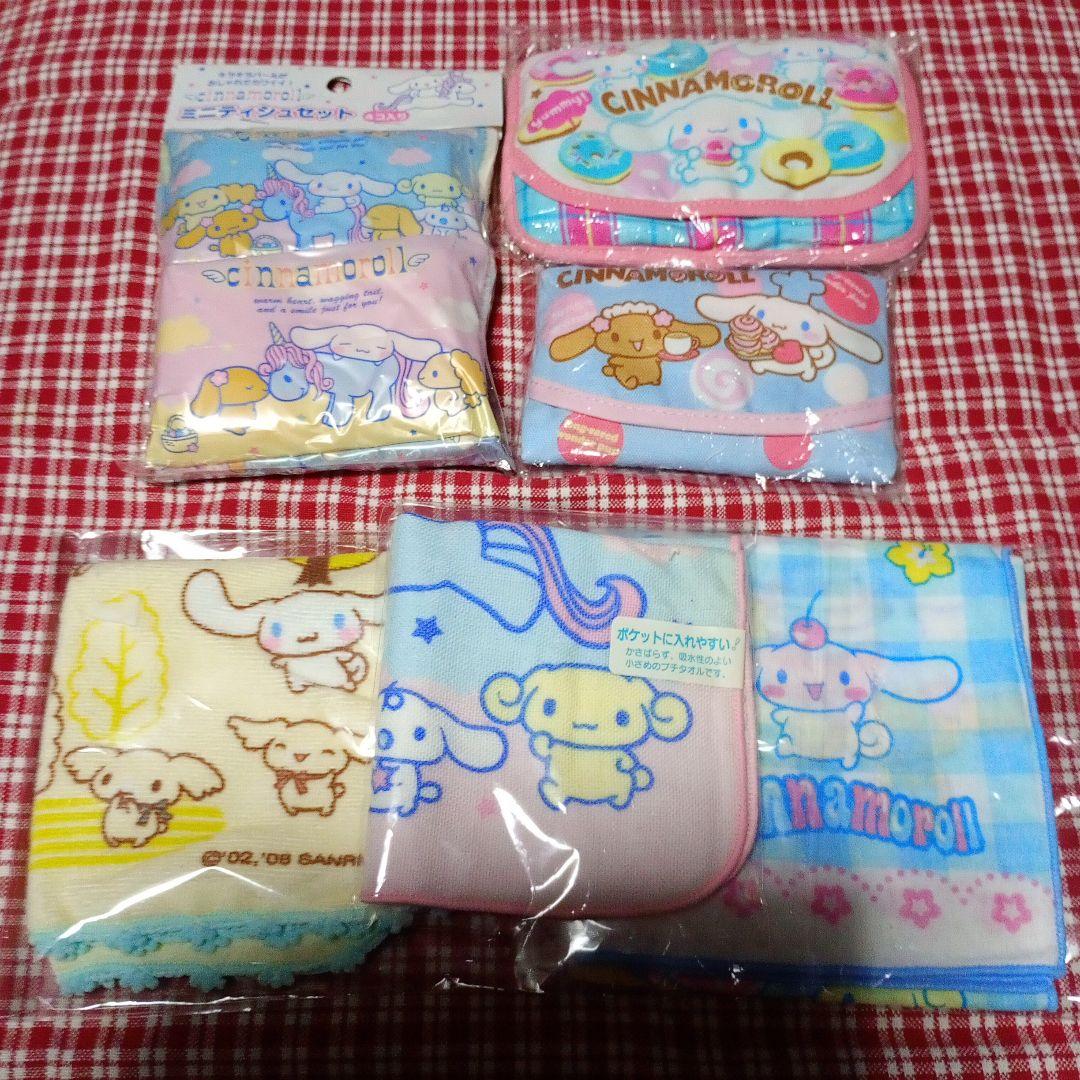 レア　CINNAMOROLL　ストラップ　ペン　ハンカチ　当時物　シナモロール