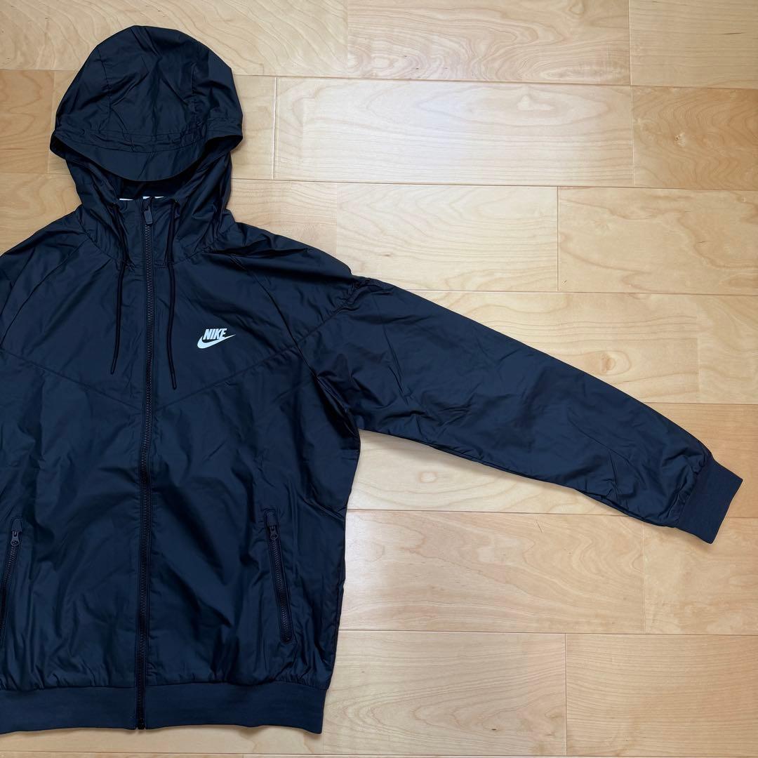 NIKEナイキ　ウィンドブレーカー　ウィンドランナージャケット　黒　XL 新品